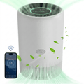 Purificateur d’Air HEPA Intelligent WiFi avec Capteur PM2.5 – Compatible Alexa & Application – Anti Allergies, Poussière et Poils d’Animaux - HomeAirPro