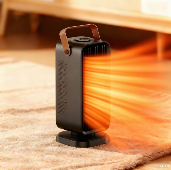 Radiateur Soufflant Électrique 1200W – Chauffage d’Appoint Portable avec Ventilateur, Chauffage Rapide pour Chambre ou Bureau