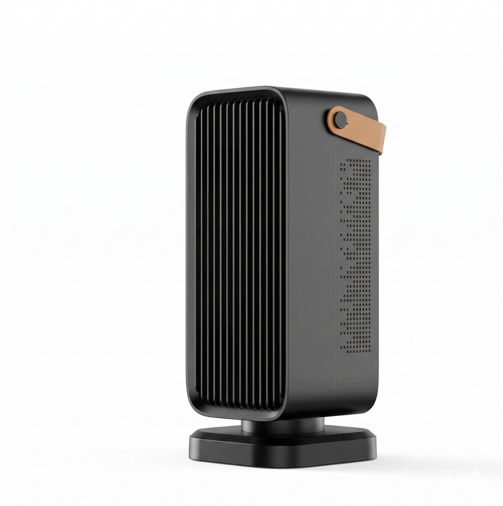 Radiateur Soufflant Électrique 1200W – Chauffage d’Appoint Portable avec Ventilateur, Chauffage Rapide pour Chambre ou Bureau