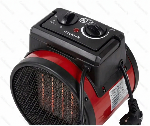 Chauffage Soufflant Électrique 2500W – Radiateur Céramique Portable avec Ventilation, Chauffage Rapide pour Garage, Atelier ou Bureau