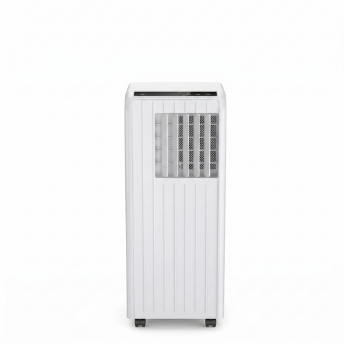 Climatiseur Portable 9000 BTU avec Tuyau d’Évacuation – Climatisation Mobile 3 en 1 : Refroidissement, Ventilateur et Déshumidificateur