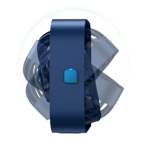 Ventilateur USB de Bureau – Mini Ventilateur Portable Silencieux 3 Vitesses, Rotation 360° pour Bureau, Chambre et Maison