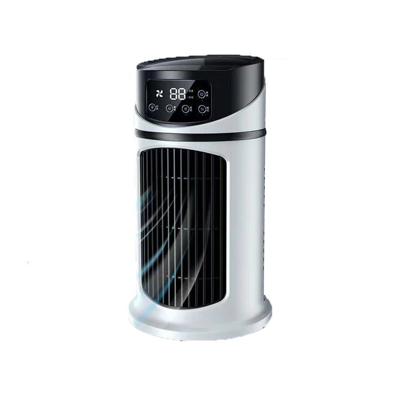Refroidisseur d’Air Portable USB – Mini Climatiseur avec Réservoir d’Eau, Ventilateur Silencieux pour Bureau, Chambre ou Camping - HomeAirPro